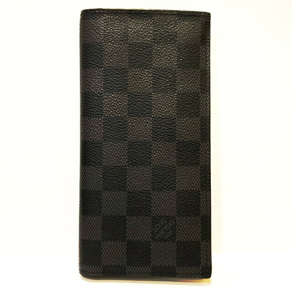 Louis Vuitton Portefeuille Wallet Alexandre Bifold Long Graphite Black